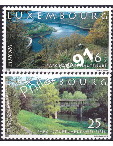Timbres du Luxembourg n° 1422 à 1423, collection timbres Europe
