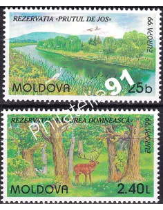 Moldavie, n° 263 à 264, collection timbre Europe