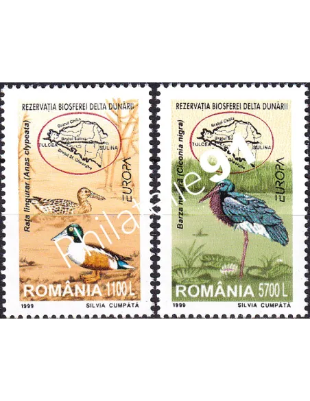ROUMANIE, n° 4541 à 4542, collection timbres Europe