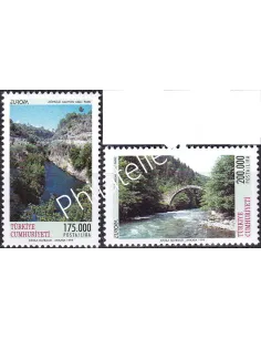 Timbrs de Turquie n° 2911 à 2912, collection timbre Europe