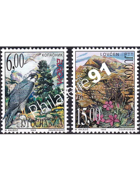 Yougoslavie, n° 2766 à 2767, collection timbres Europe