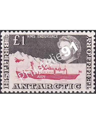 Antarctique britannique, n° 20, Collection Timbres du Monde