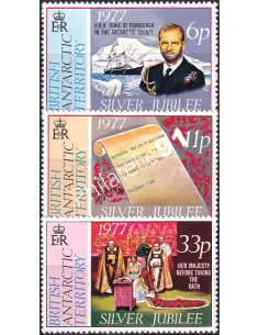 Antarctique britannique, n° 68 à 70, Collection Timbres du Monde