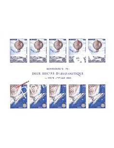 MONACO - BF n° 25** - EUROPA 1983 - oeuvres du génie humain