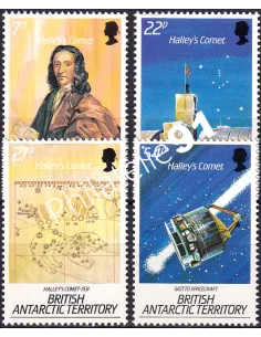 Antarctique britannique, n° 152 à 155, Collection Timbres du Monde