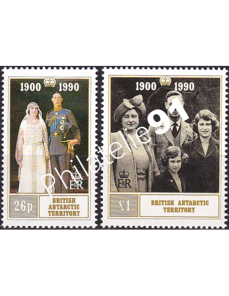 Antarctique britannique, n° 191 à 192, Collection Timbres du Monde