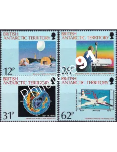 Antarctique britannique, n° 197 à 200, Collection Timbres du Monde