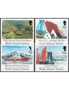 Antarctique britannique, n° 205 à 208, Collection Timbres du Monde