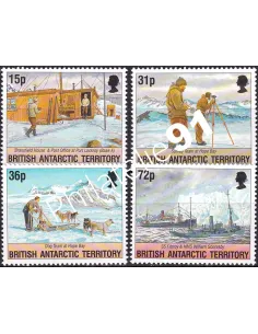 Antarctique britannique, n° 241 à 244, Collection Timbres du Monde