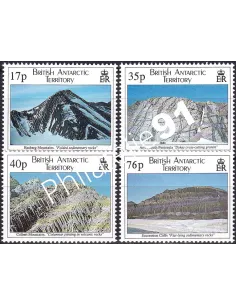 Antarctique britannique, n° 261 à 264, Collection Timbres du Monde