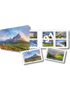 Carnet n° 2228, entre Ciel et Terre, timbres de France