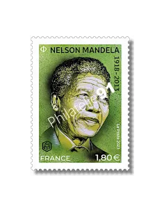 Timbre Nelson Mandela, collection timbre de France