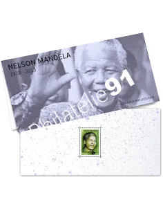 Bloc souvenir Nelson Mandela, collection timbres de France