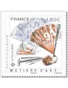 Timbre métiers d'art, éventailliste, collection timbre de France 2023