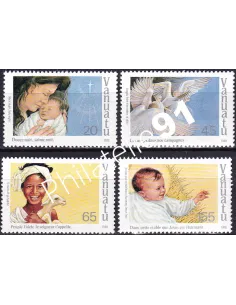 Vanuatu, n° 818 à 821, collection timbres Océanie
