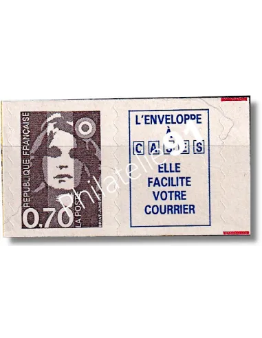 Timbre n° 2873a (adhésif n°6a) Marianne du Bicentenaire (carnet)