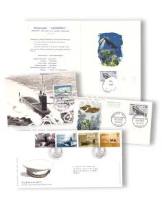 Tous Pays, 4 documents oblitérés, Lots Thématiques