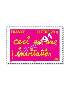 ADH. n° 204 - Timbre de message - Invitation