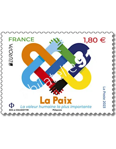 Timbre 5675, Europa, la paix,, timbre de France