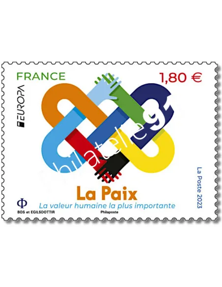 Timbre 5675, Europa, la paix,, timbre de France
