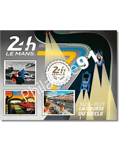 Bloc 5682, Bloc Centenaire des 24 Heures du Mans, timbres de France