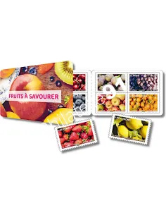 Carnet n° 2276, fleurs et papillons, timbres de France 2023