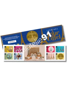 Carnet n° 2300, Iconique Tour Eiffel, timbres de France 2023