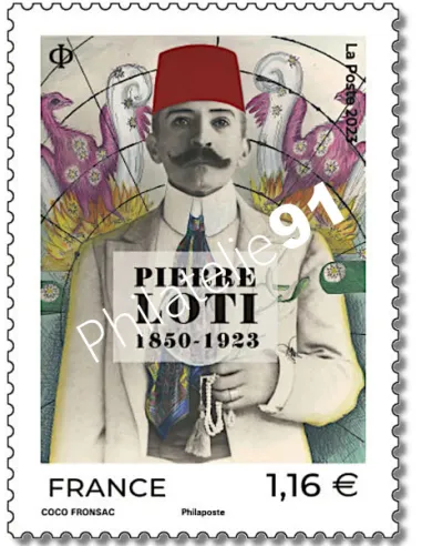 Timbre 5694, Pierre Loti, timbre de France