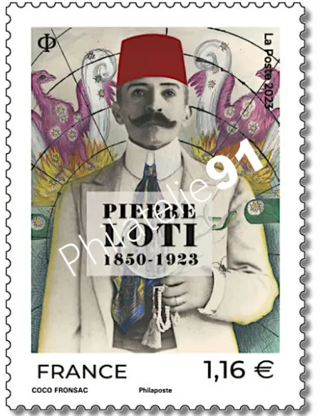 Timbre 5694, Pierre Loti, timbre de France