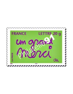 ADH. n° 205 - Timbre de message - Merci
