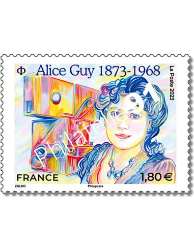 Timbre 5699, Alice Guy, timbre de France