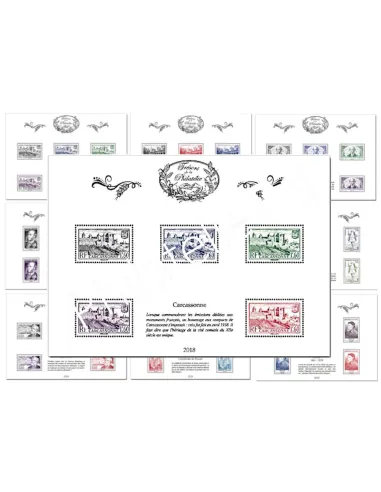 Timbres de France, Les Trésors de la Philatélie 2018