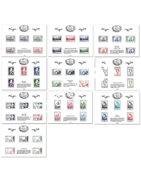 Timbres de France, Les Trésors de la Philatélie 2018
