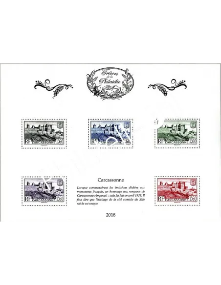 Timbres de France, Les Trésors de la Philatélie 2018