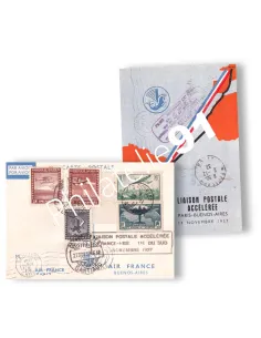 France, Carte liaison accélérée, Collection lettre France