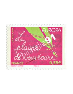 ADH. n° 207 - Europa 2009 - L'écriture d'une lettre