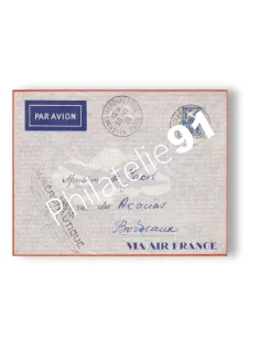 France, Enveloppe oblitérée du Salon aéronautique 1936, lettres France