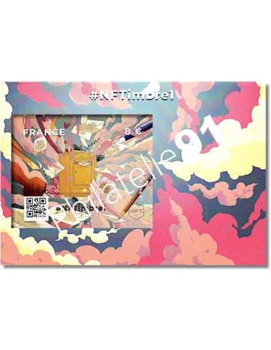 NFTimbre n°1, 1er jour, timbres de France