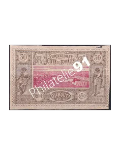 COTE DES SOMALIS n° 13 charnière, timbre colonies françaises