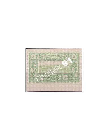 COTE DES SOMALIS n° 27 charnière, timbre colonies françaises