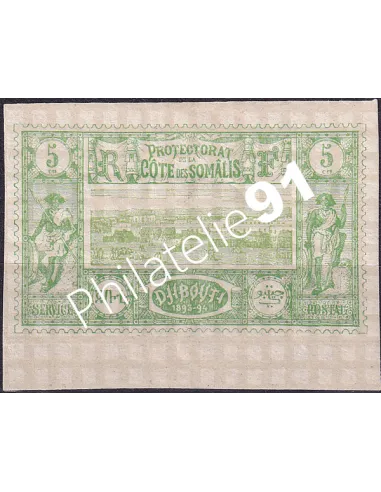COTE DES SOMALIS n° 27 charnière, timbre colonies françaises