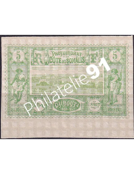 COTE DES SOMALIS n° 27 charnière, timbre colonies françaises