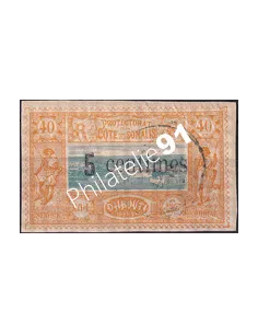 COTE DES SOMALIS n° 28 oblitéré, timbre colonies françaises