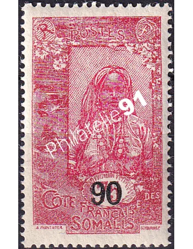 COTE DES SOMALIS n° 115 charnière, timbre colonies françaises