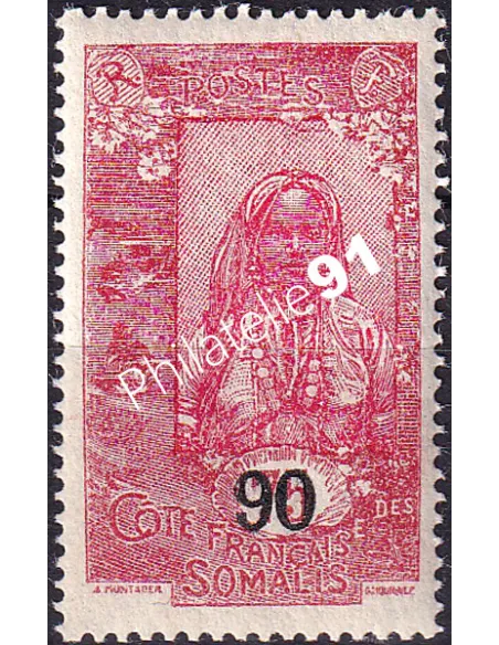 COTE DES SOMALIS n° 115 charnière, timbre colonies françaises
