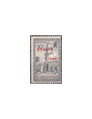 COTE DES SOMALIS n° 208, timbre colonies françaises