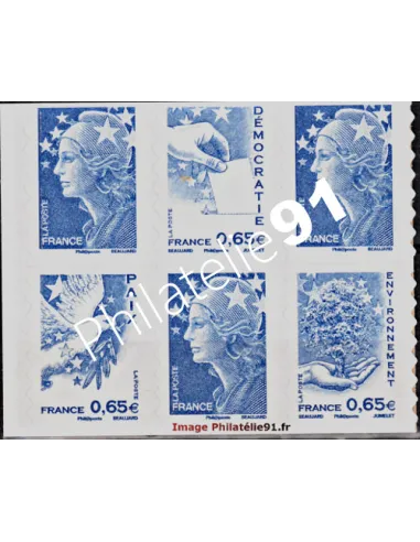 ADH. n° 179 à 182 (n° 4201 à 4204) Bloc Marianne de l'Europe