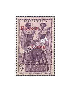 COTE DES SOMALIS n° 220, timbre colonies françaises