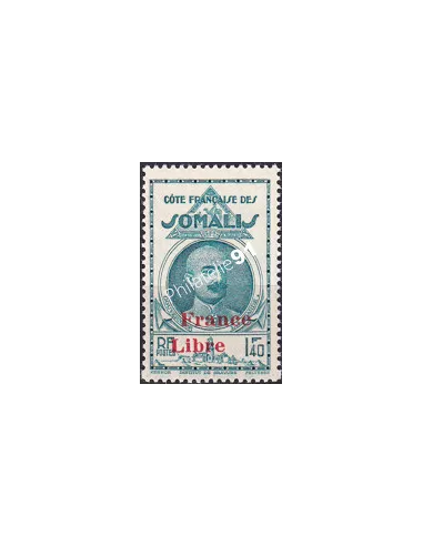 Côte des Somalis, n° 222 charnière, timbre colonies françaises