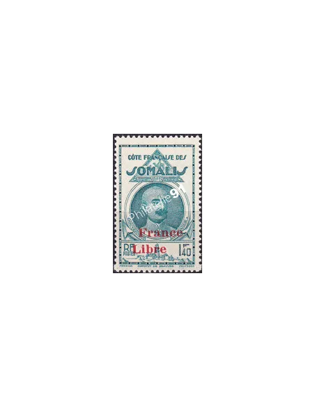 Côte des Somalis, n° 222 charnière, timbre colonies françaises
